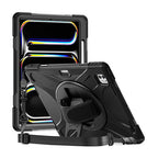 Funda Securit Rotative iPad Pro 13 (M4/M5) Negro Polybag