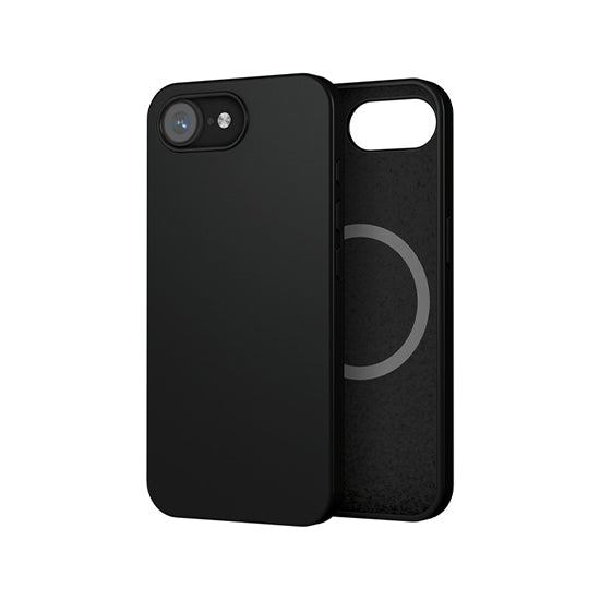 Funda de silicona MagSafe iPhone 16e / 17e Negro