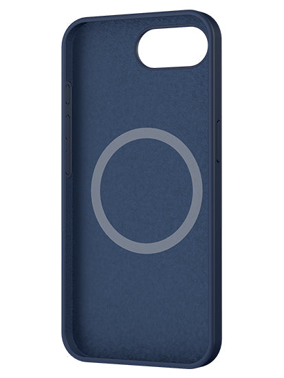 Funda de silicona MagSafe iPhone 16e / 17e Azul