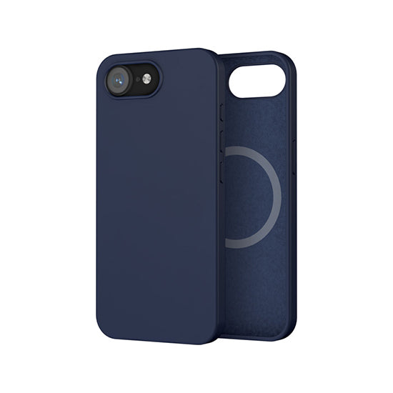 Funda de silicona MagSafe iPhone 16e / 17e Azul