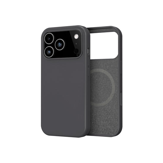 Funda de silicona MagSafe iPhone 17 Pro Negro