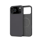Funda de silicona MagSafe iPhone 17 Pro Max Negro