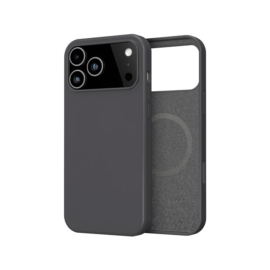 Funda de silicona MagSafe iPhone 17 Pro Max Negro
