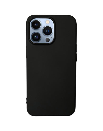 Funda Liquid TPU iPhone 13 Pro Negro Polybag