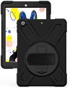 Funda Securit Rotativa iPad 10.2 (2019/20/21 - 7/8/9th gen) Negro Polybag