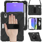 Securit rotativa iPad Mini 8.3 (2024/21 - 7/6th gen) Negro Polybag