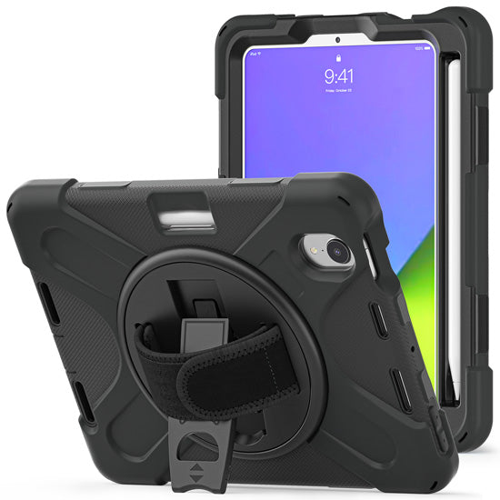 Securit rotativa iPad Mini 8.3 (2024/21 - 7/6th gen) Negro Polybag