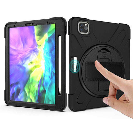 Funda de seguridad giratoria iPad Pro 12.9 (2020 - 4.ª gen) Negro Polybag