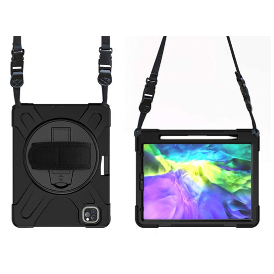 Funda de seguridad giratoria iPad Pro 12.9 (2020 - 4.ª gen) Negro Polybag