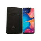 Funda folio Samsung A10 Negra Polybag