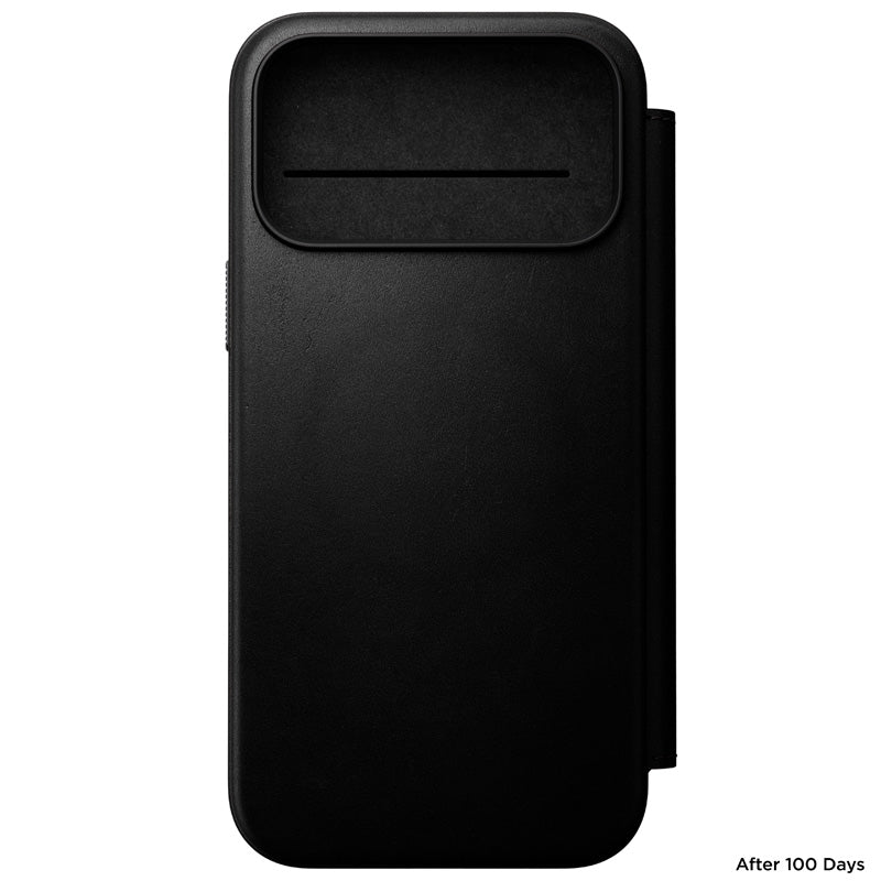 Modern Leather Folio iPhone 18 Pro Max Negro