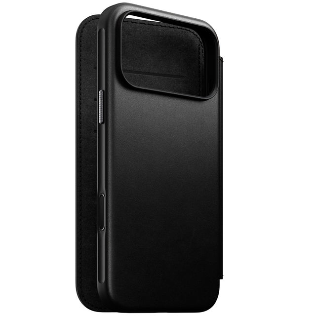 Modern Leather Folio iPhone 18 Pro Max Negro