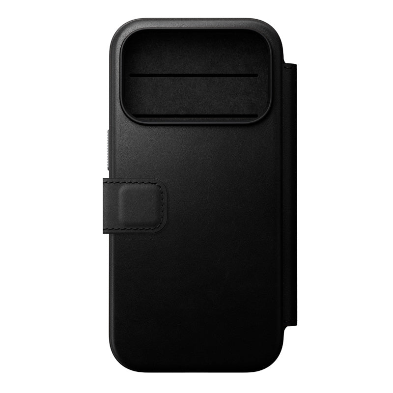 Modern Leather Folio iPhone 18 Pro Negro