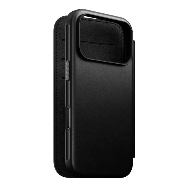 Modern Leather Folio iPhone 18 Pro Negro