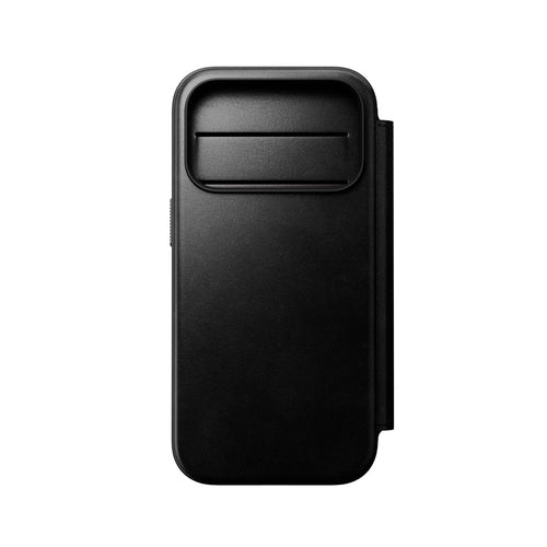 Folio de Cuero Modern Horween iPhone 18 Pro / 17 Pro Negro