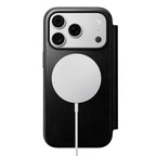 Folio de Cuero Modern Horween iPhone 18 Pro / 17 Pro Negro