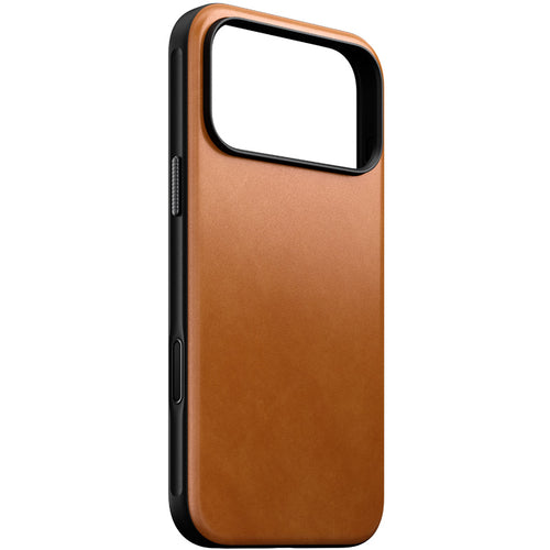 Funda Modern de piel iPhone 18 Pro Max / 17 Pro Max English Tan