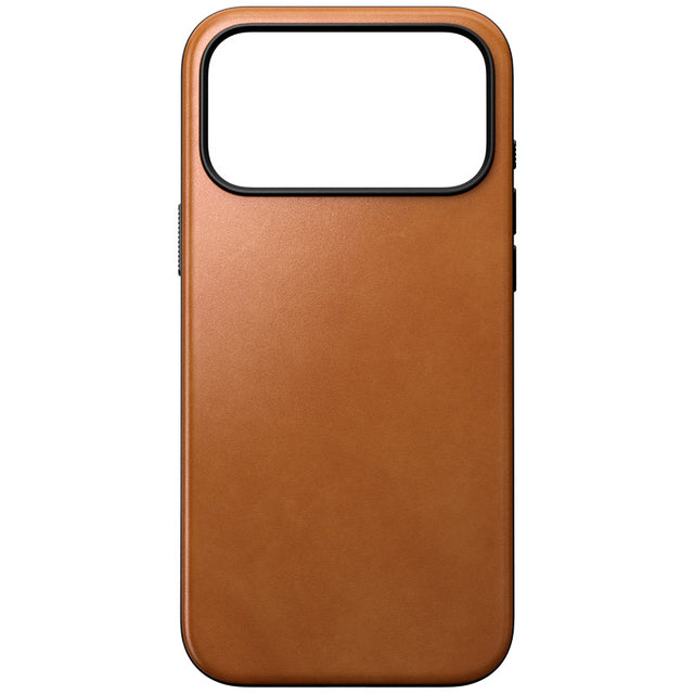 Funda Modern de piel iPhone 18 Pro Max / 17 Pro Max English Tan