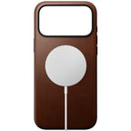 Funda Modern de cuero iPhone 18 Pro Max / 17 Pro Max Rustic Brown
