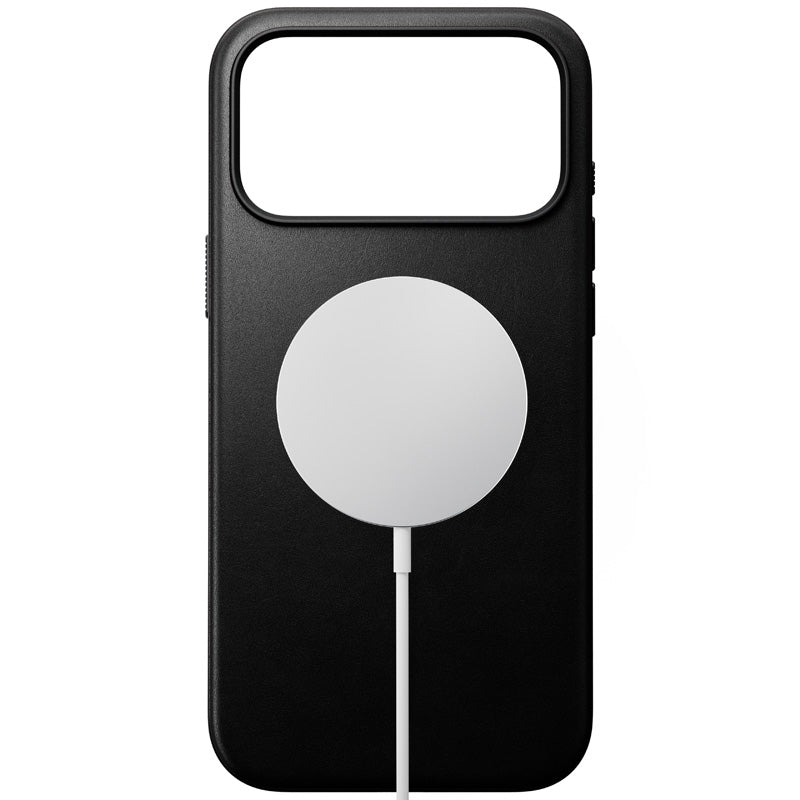 Funda Modern de cuero iPhone 18 Pro Max / 17 Pro Max Negro