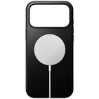 Funda Modern de cuero iPhone 18 Pro Max / 17 Pro Max Negro