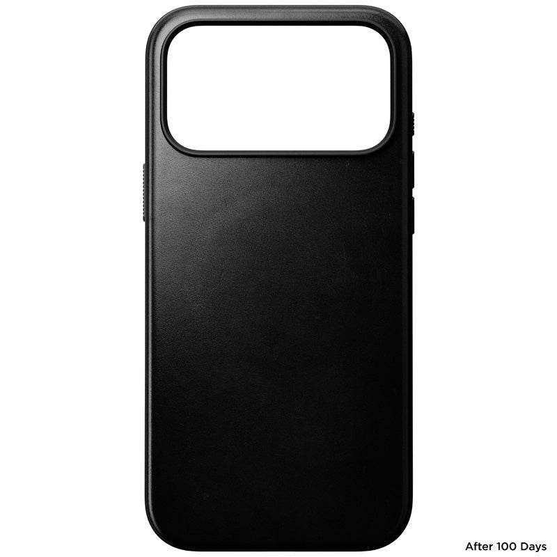 Funda Modern Horween de cuero iPhone 18 Pro Max / 17 Pro Max Negro