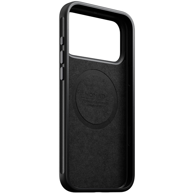 Funda Modern Horween de cuero iPhone 18 Pro Max / 17 Pro Max Negro