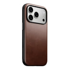 Funda de Cuero Horween Moderna iPhone 18 Pro / 17 Pro Rustic Brown