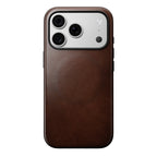 Funda de Cuero Horween Moderna iPhone 18 Pro / 17 Pro Rustic Brown