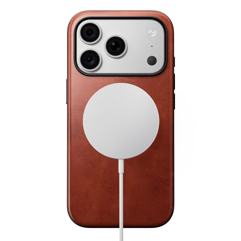 Funda Modern Horween de cuero para iPhone 18 Pro / iPhone 17 Pro Olde Dublin