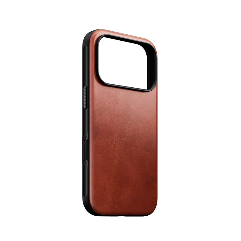 Funda Modern Horween de cuero para iPhone 18 Pro / iPhone 17 Pro Olde Dublin