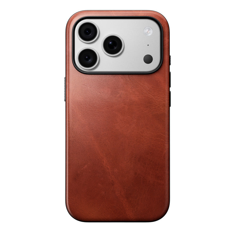 Funda Modern Horween de cuero para iPhone 18 Pro / iPhone 17 Pro Olde Dublin