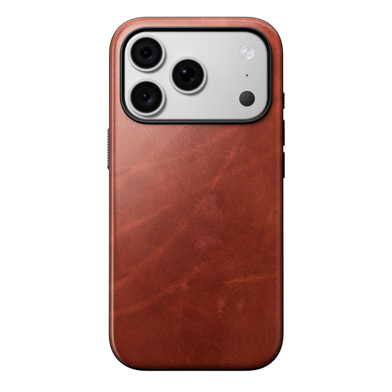 Funda Modern Horween de cuero para iPhone 18 Pro / iPhone 17 Pro Olde Dublin