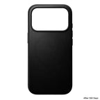 Funda Modern de cuero iPhone 18 Pro / iPhone 17 Pro Negro