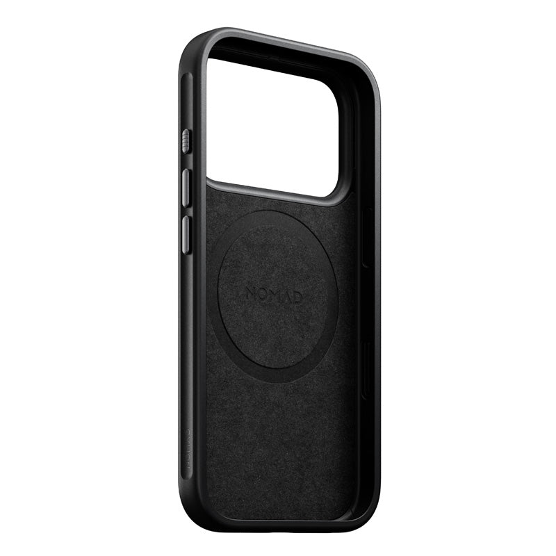 Funda Modern de cuero iPhone 18 Pro / iPhone 17 Pro Negro