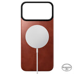 Funda trasera magnética de cuero Horween iPhone 18 Pro Max Olde Dublin