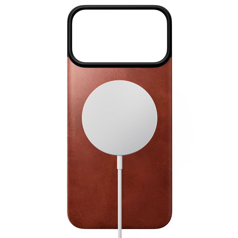 Funda trasera magnética de cuero Horween iPhone 18 Pro Max Olde Dublin
