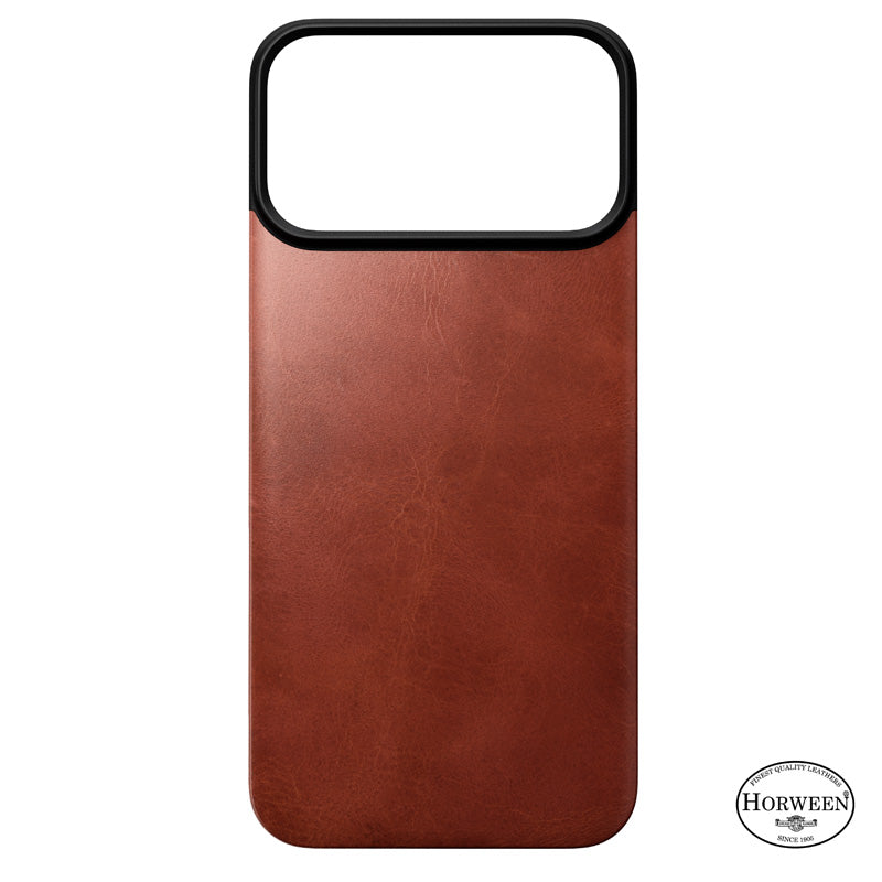 Funda trasera magnética de cuero Horween iPhone 18 Pro Max Olde Dublin