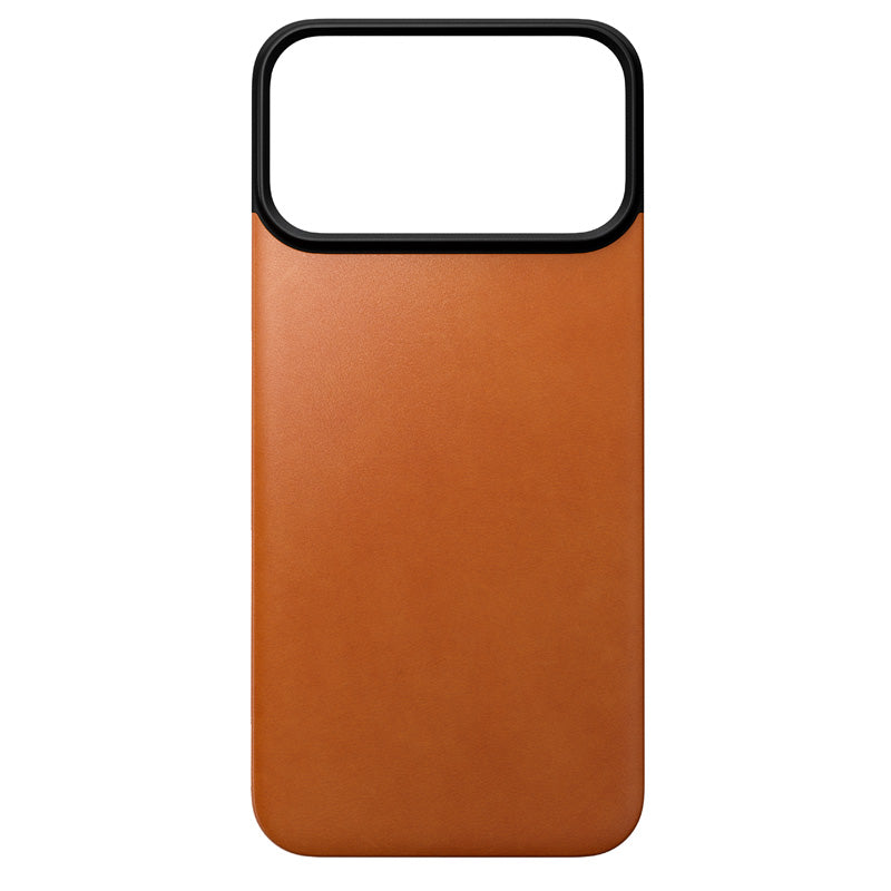 Funda trasera magnética de cuero Horween iPhone 18 Pro Max Saddle