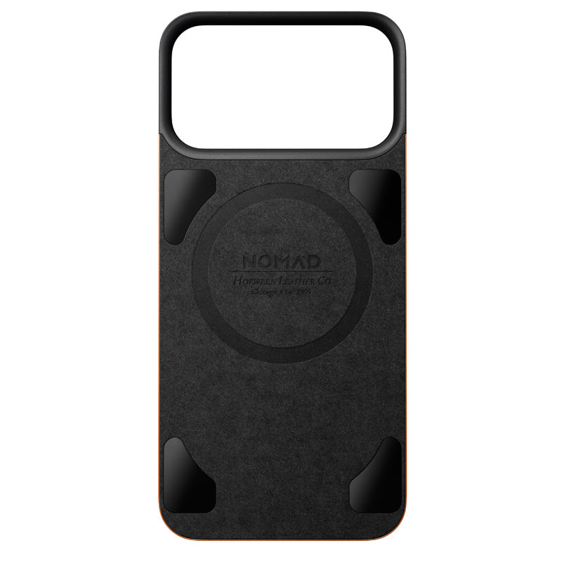 Funda trasera magnética de cuero Horween iPhone 18 Pro Max Saddle