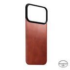 Funda trasera magnética de cuero Horween iPhone 18 Pro Olde Dublin