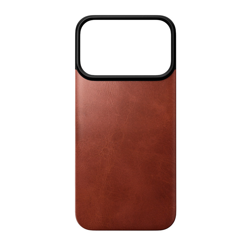 Funda trasera magnética de cuero Horween iPhone 18 Pro Olde Dublin