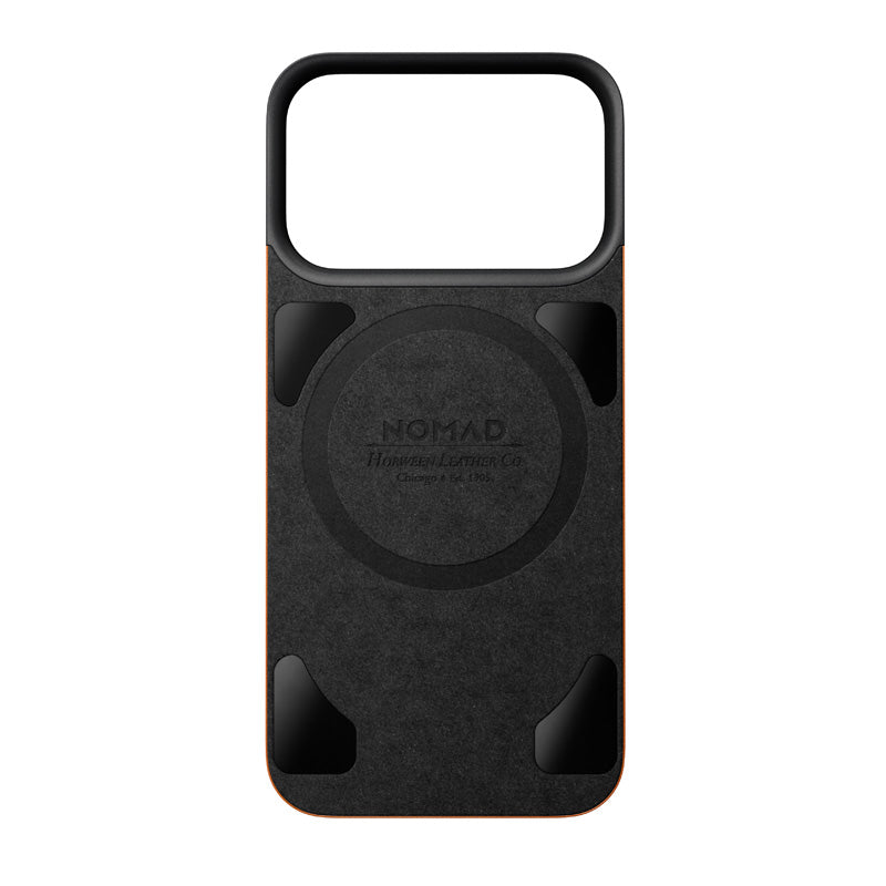 Funda trasera magnética de cuero Horween iPhone 18 Pro Saddle