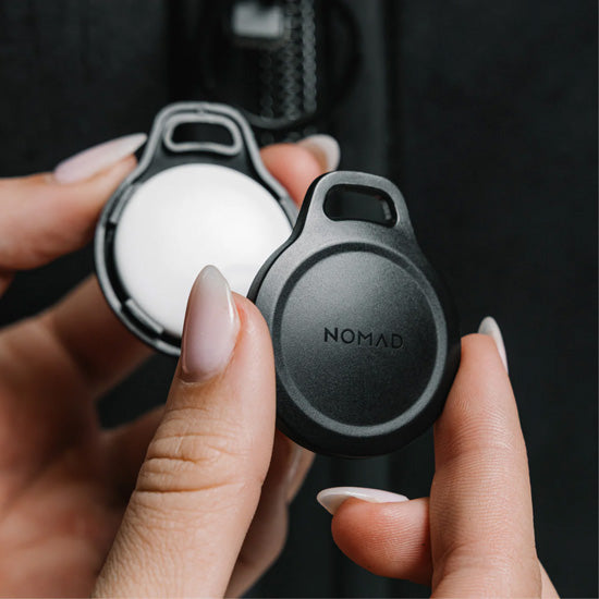 Llavero AirTag Negro v2 Pack de Dos