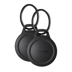 Llavero AirTag Negro v2 Pack de Dos