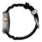 Rocky Point Band 44/45/46/49mm Carbon Black/Natural Hardware