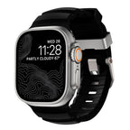 Rocky Point Band 44/45/46/49mm Carbon Black/Natural Hardware