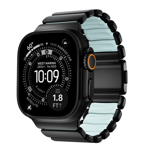 Correa Stratos 49mm Black Titanium/Icy Blue Glow KFM