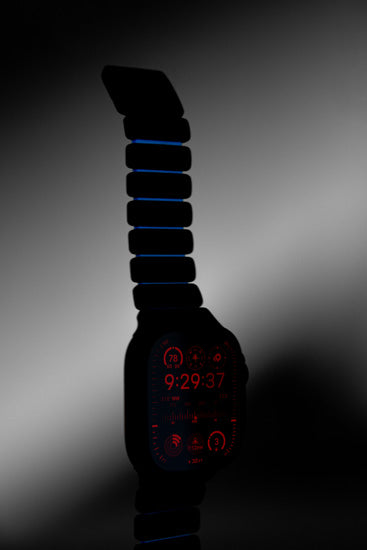 Correa Stratos 49mm Black Titanium/Icy Blue Glow KFM