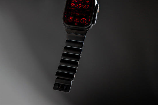 Correa Stratos 49mm Black Titanium/Icy Blue Glow KFM